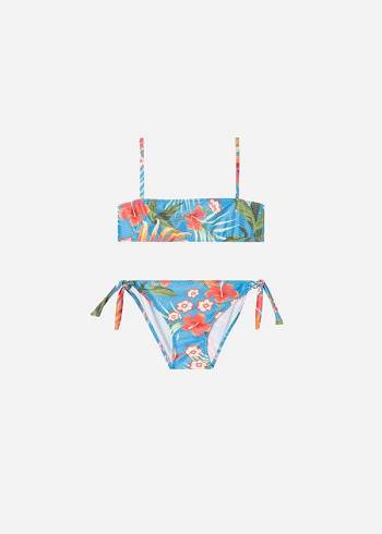 Stroje Kąpielowe Dziecięce Calzedonia Two-Piece Maui Zielone | PL3073PQ